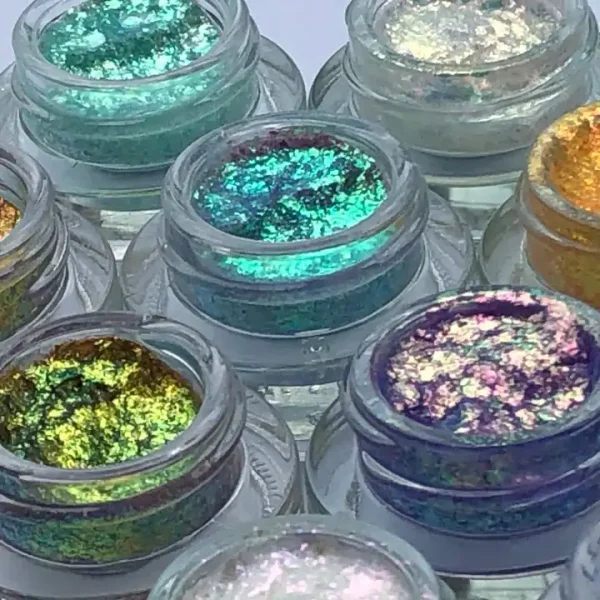 High Pigment Eyeshadow Multichrome Duochrome Flakes Cream Eyeshadow With Private Label