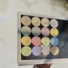 OEM 15 Colors Cosmetic Holographic Duochrome Glitter Pigment EyeShadow 36mm Pan Multichrome Chameleon Eyeshadow For Eye Makeup