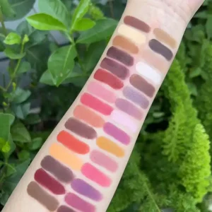 Luxury High Pigment Diy Eye Shadow Palette Oem Makeup Eyeshadow Palletes Custom Logo