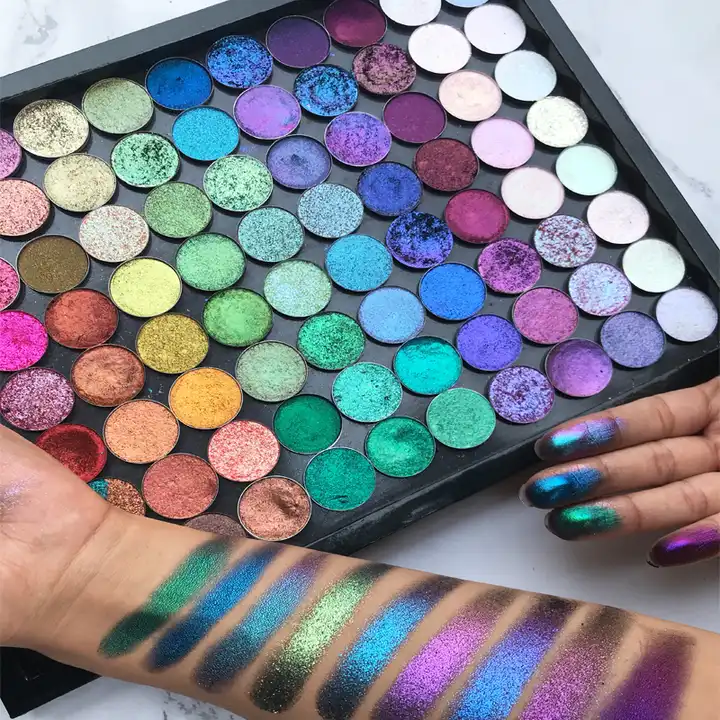 Custom eyeshadow palette manufacturing for private label beauty brands
