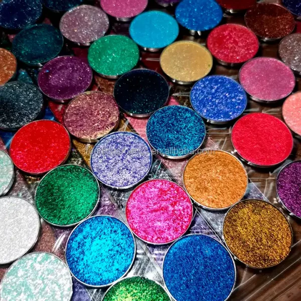DIY Eye Shadow Palette 9 Colors Vegan Duochrome Multichrome Waterproof High Pigment Makeup Oem Customized eyeshadow palette
