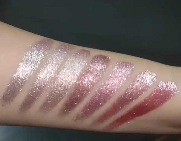 Colorful Sparkle Metallic Eyeshadow High Pigment Pressed Duochrome Eyeshadow Makeup Dazzling Rich Color Off Creamy Eyeshadow
