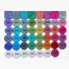 DIY duochrome eye shadow matte shimmer glitter eyeshadow palette design your own makeup
