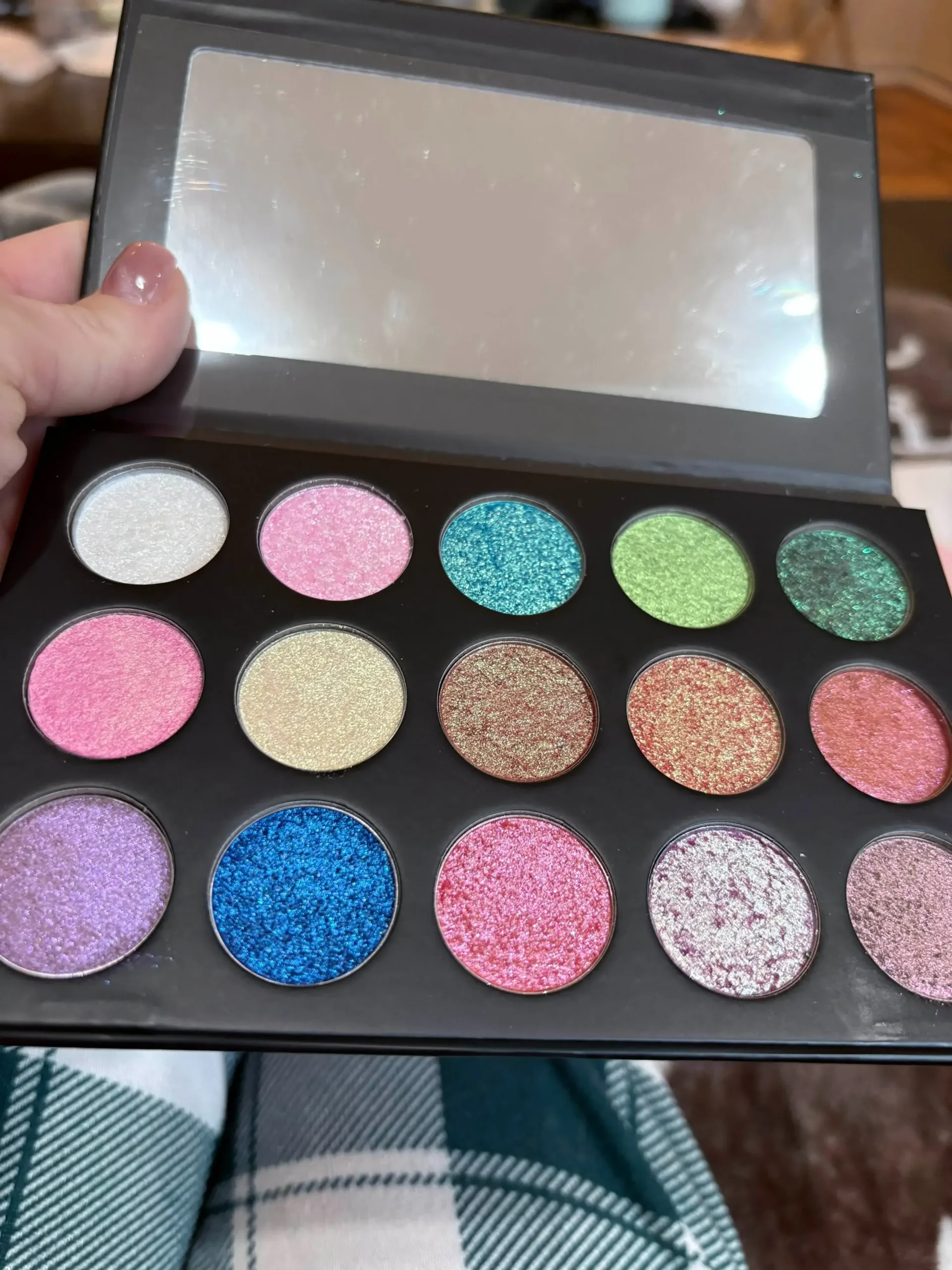 Holographic eyeshadow palette product